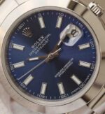 Replica Rolex DateJust 41mm SS 116200 Polished Bezel Blue Dial 904L SS Bracelet SA3235 - Image 3