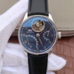 Replica IWC AZ Portuguese Tourbillon IW5046 Blue Dial