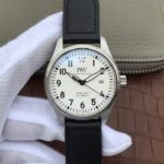 Replica IWC XF Mark XVIII IW327002 White Dial Leather Strap A2892