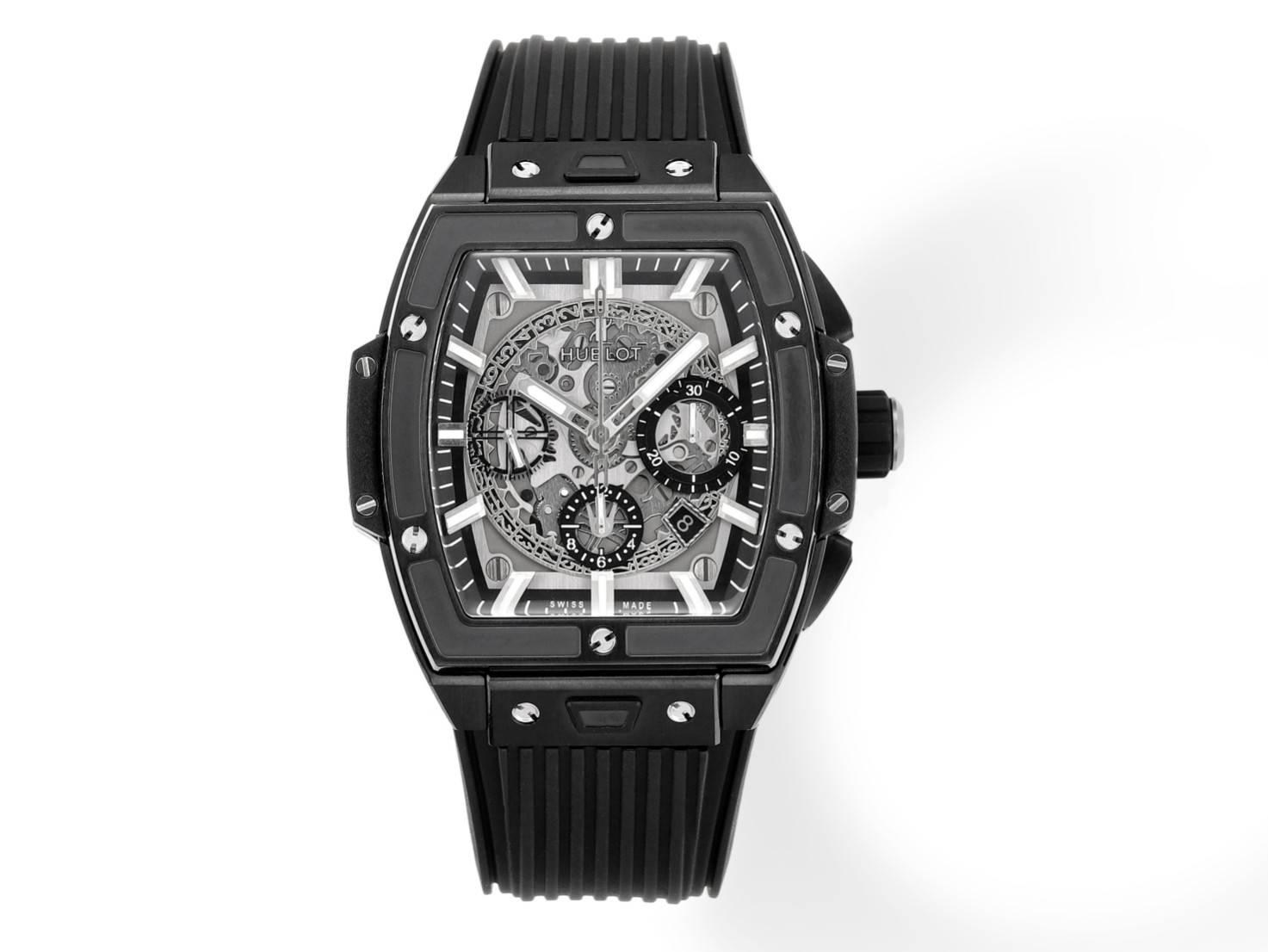 F31B5C21-6D85-E8C3-CF84-F6683EBCFEF5.jpg Hublot Spirit of Big Bang Textured Rubber Strap(1:1 replica) - Image 1