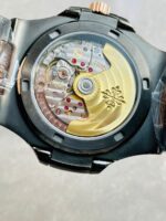 Replica PATEK PHILIPPE Nautilus 5711 DIW Carbon DIWF 1:1 Best Edition Black Textured Dial on Carbon/RG Bracelet 324CS - Image 21