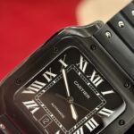 Cartier Replica Watch Santos WSSA0039 Black Rubber Strap BV Factory 39.8mm - Image 3
