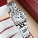 Cartier Panthere W2PN0007 Replica Watch White Dial Metal Wire 27x37mm