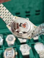 Rolex Rep 11 Watch DateJust Natural Mother of Pearl Dial With Moissanite Diamond Clean Factory 41mm - Image 5