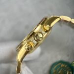 Rolex Replica 1:1 Watch Daytona Rainbow Yellow Gold Plated With Stone 40mm - Image 6