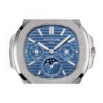 Patek Philippe Nautilus White Gold 5740-1G-001 with Blue Sunburst dial(1:1 replica) - Image 8
