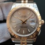 Replica Rolex DateJust II 41mm SS/YG Silver Dial Stick Marker SS/YG Bracelet A2824