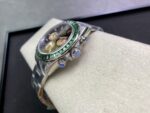 Rolex Daytona-Modified green diamond-white gold color(1:1 replica) - Image 6