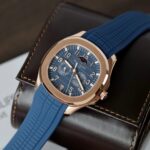 Patek Philippe Best Replica Watch Aquanaut 5261R Automatic Swiss Movement Blue Dial 40mm - Image 4