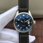 Replica IWC XF Mark XVII Le Petit Prince Blue Dial Leather Strap A2892