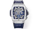 Hublot SPIRIT OF BIG BANG Chronograph, 45 mm Textured rubber strap(1:1 replica)
