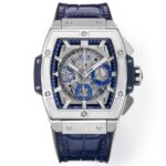 Hublot SPIRIT OF BIG BANG Chronograph, 45 mm Textured rubber strap(1:1 replica)