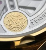 Replica IWC ZF Portuguese IW500101 YG White Dial Leather Strap A52010 - Image 14
