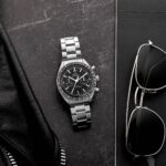 Speedmaster Racing Co-Axial Master Chronometer Chronograph 44.25mm Black Dial With White Accents On Bracelet(1:1 replica) - Image 3