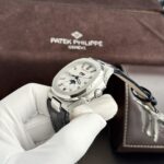 Patek Philippe Rep 11 Watch Nautilus 5726 Men s Leather Strap Factory GR 40.5mm - Image 6