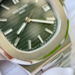 Patek Philippe Nautilus 5711 Clone Watches Green Dial Metal Wire Custom BBF Factory 40mm - Image 5