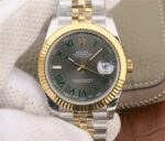 Replica Rolex DateJust SS/YG Gray Dial SS/YG Bracelet A3235