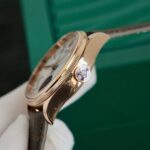 Rolex Cellini Moonphase 50535 Replica Watch Leather Strap 39mm - Image 7