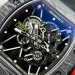 Richard Mille RM35-01 Replica Watch Carbon Case Fabric Nato StrapBBR Factory 44,5x50mm - Image 4