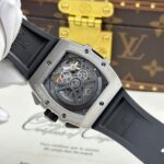Hublot Spirit Of Big Bang Titanium Replica Watch Dial Blue BBF Factory 42mm - Image 8