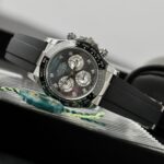 Rolex Replica Watch Daytona Dial Mother Of Pearl   Moissanite Diamonds Custom 40mm - Image 3