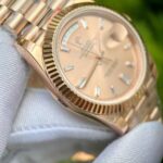 Rolex Day-Date 228235 Pink Dial Stone With Number GM Factory 40mm - Image 5