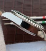 Replica Rolex Submariner 116610 LV Full Paved Diamonds Bezel Noob A2836 - Image 5