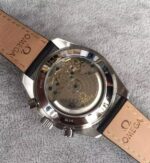 Replica Omega Speedmaster 3210 Black Dial Black Nylon Strap Back through A7750 - Image 3