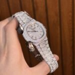 Patek Philippe Replica 1:1 Watch Nautilus 5719 Full Diamond Moissanite Hong Kong 40mm - Image 6