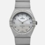 Constellation Quartz 28mm Stainless Steel With Diamonds(1:1 replica)