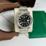 Rolex Replica 1:1 Watch Sky-Dweller Black Dial N Factory 42mm - Image 2