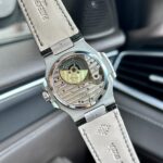 Patek Philippe Nautilus 5724G Replica Watch Grey Dial With Stone Bezel 40mm - Image 6