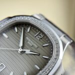 Patek Philippe Replica 1:1 Watch Nautilus 7118 Women s With Stone Gray Dial Factory 3K 35.2mm - Image 5