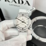 Hublot Replica Watch Full Moissanite Diamond White HB Factory 38mm