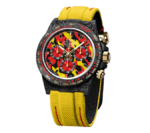 ROLEX Diw Daytona military yellow 40mm oyster black(1:1 replica) - Image 2
