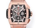 Hublot SPIRIT OF BIG BANG Chronograph, 45 mm Textured rubber strap(1:1 replica) - Image 2