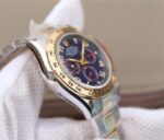 Replica Rolex Daytona 116523 Thick YG Wrapped Blue Dial Numerals Markers SS/YG Bracelet A7750 - Image 6