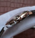 Replica Cartier JF Ballon Bleu 42mm White Textured Dial Black Leather Strap MIYOTA9015 - Image 4
