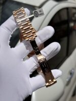 Rolex Best Replica Watch Day-Date Custom Ruby Red   Baguette Moissanite Diamonds GM Factory 40mm - Image 9
