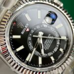 Rolex Replica 1:1 Watch Sky-Dweller Black Dial N Factory 42mm - Image 3