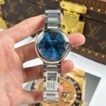 Cartier Ballon Bleu Replica Watches Blue Dial Automatic Movement AF Factory 40mm - Image 2