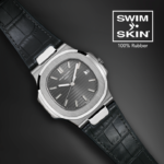 Patek Philippe – Rubber B strap for Nautilus 5711 WG / RG / YG – SwimSkin(1:1 replica) - Image 4