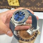 Hublot Classic Fusion Titanium Imitation Watches Blue Dial Weight 84 Grams Super Light JJZ Factory 42mm - Image 8