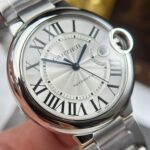 Cartier Ballon Bleu Replica Watches White Dial Automatic Movement AF Factory 40mm - Image 5