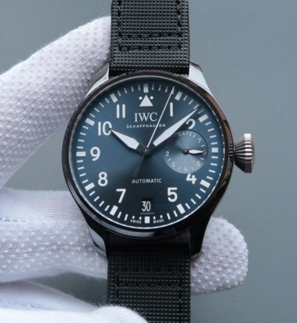F9B4764A-00B7-0F60-D654-4216C0579345.jpg Replica IWC ZF Big Pilot IW502003 Real Ceramic Nylon Strap - Image 1