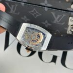Richard Mille RM07-01 Best Replica Watches Diamonds Black Rubber Strap ZF Factory 36mm - Image 8