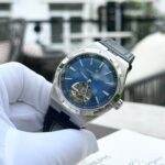 Vacheron Constantin Overseas Best Replica Watch Tourbillon 6000V Leather Strap BBR 42.5mm - Image 5