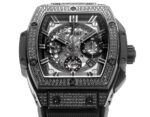 Hublot SPIRIT OF BIG BANG Chronograph, 45 mm Textured rubber strap(1:1 replica) - Image 3