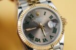 Rolex Rep 11 Watch DateJust 126231 Wimbledon Dial Gold Wrapped GM Factory 36mm - Image 3