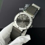 Hublot Classic Fusion Titanium Replica Watch Best Quality Gray Dial WWF Factory 45mm - Image 3